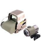 558 Holographic sight Red Green Dot G43 3X Magnifier With Side QD Mount copy