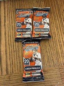 (Lot of 3) 2022 Panini Absolute NFL Football 20 Card Value Cello Fat Jumbo Pack