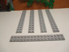 i16/11) 5x LEGO 4282 Plates Building Block 2 x 16 Basic New Light Grey Star Wars Knights