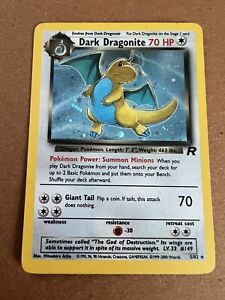 Pokémon TCG Dark Dragonite Holo 5/82 Team Rocket