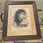 19 X 14 1/2 Caroline Augusta Lord Listed Female Artist 1893 Worlds Fair / Ohio +