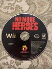 No More Heroes (Nintendo Wii, 2008) Tested Works Great !!