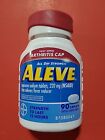 ALEVE Easy Open Arthritis Caplets (90) Count Naproxen 220mg FACTORY SEALED 03/26