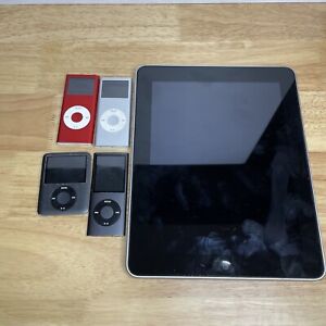 iPod iPad Lot Of 5 Working And Non Working Devices As Is Read