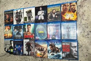 Lot Of 18 Action Sci-Fi Thriller Blu-Ray Movies Slipcovers John Wick Tomb Raider