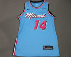 Nike Miami Heat Jersey Tyler Herro NBA Men's Size 48 Swingman Vice City Colors
