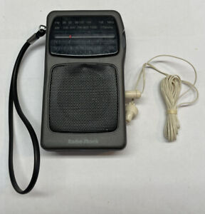 Vintage Radio Shack Portavision Pocket Radio AM/FM Analog TV Band - Tested