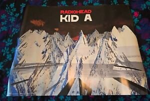 RADIOHEAD - KID A - ORIGINAL SS PROMO POSTER - 2000