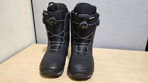 Men's Burton Photon BOA Snowboard Boots - Black - Size 9 - Excellent Condition