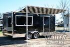 New ListingNEW 8.5 X 18 Enclosed Tail Gate BBQ Bar-B-Q Competition Food Concession Trailer