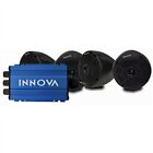 Innova Bluetooth 4-Channel Mini Amp with Four Speakers for Golf Cart
