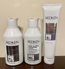 Redken Acidic Bonding Concentrate Shampoo, Conditioner and Leave-In Treatment