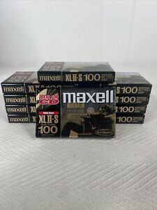 Maxell XL-II-S 100 minute Blank Audio Cassette