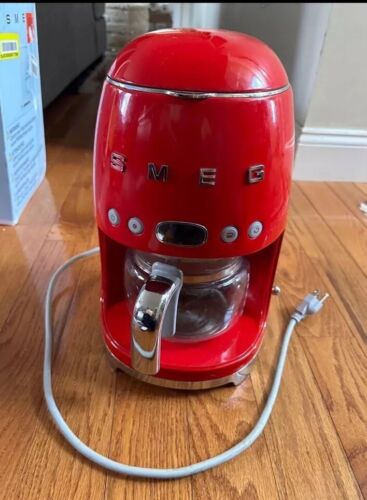 Smeg Retro Style Coffee Maker Machine Not Working !!!!!!!RED PARTS ONLY!!!!!!!!!