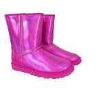 Ugg Classic Short Iridescent Boots Pink Women's Size 8