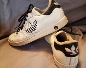 Rare Missy Elliott Adidas Respect Me Shoes White Black Shoes Size US 7 1/2 7.5