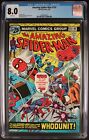 AMAZING SPIDER-MAN  #155   VF8.0  High Grade! White Pages!  CGC    0320463021