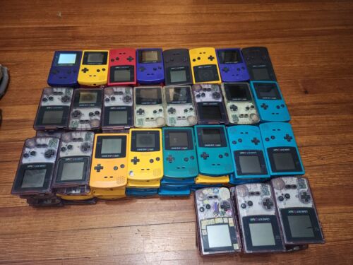 Gameboy Color lot of 10 for Parts