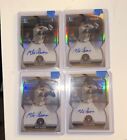 2023 Bowman Chrome Prospect Auto Refractor /499 Mike Boeve #CDA-MB LOT OF 4