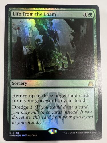 MTG Life from the Loam (Foil) Ravnica Remastered NM