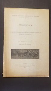 Bulletin No. 4, NC Geological Survey, 1893, Road Materials and Road Construction