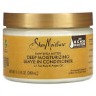 Raw Shea Butter, Deep Moisturizing Leave-In Conditioner, Curly to Coily Hair,