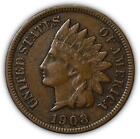 1908-S Indian Head Cent Extremely Fine XF Coin #6780