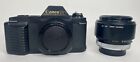 Canon T50 35mm SLR Film Camera With FD 50mm 1:1.8 F/1.8 SC Lens Very Clean