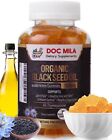 Black Seed Oil Gummies 1500mg with Honey, 90 gummies, 45 servings - Non-GMO