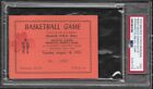 Aug 18 1970 Stokes Memorial game Full Ticket Psa 5 (only graded) Maravich debut!