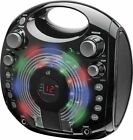 NEW GPX J097B CD+G LED Portable Microphone Karaoke Party Machine System boombox