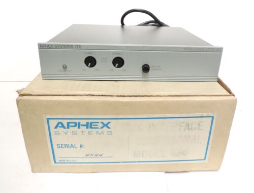 Vtg Aphex -10/+4 Interface Model 124 / 2-Way Amp Interface w/ Original Box - NOS