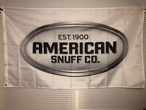 American Snuff Co Grizzly Kodiak Chewing Tobacco 3x5 Flag With Grommets