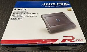 Alpine R-A90S R-Series 6/5/4/3 6-Channel Amplifier with staggered power RA90S