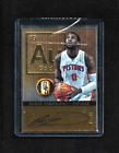 Andre Drummond '14-15 Gold Standard AU GOLD Auto /79 ON-CARD 4-TIME NBA REB. LDR