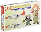 SWEET 1/144 P-51B / C 15th Air Force Mustang plastic model kit Two aircrafts