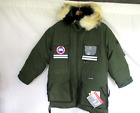 Canada Goose Mens Parka Snow Mantra Large Forest Green