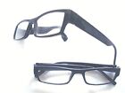 2 pr Mens READING GLASSES  Quality readers Thick frame Spring temple Rectangle