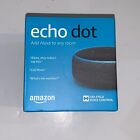 New ListingAmazon Echo Dot (3rd Generation) Smart Speaker - Charcoal New