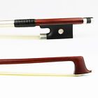 4/4 Full Size,Genuine Pernambuco Violin Bow Model Master,Sterling silver Thread