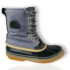 Sorel Premium Women's Size 8 Boots  CVS NL1717-435 Blue Waterproof Snow Boots