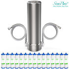 SimPure V7 5 Stage Under Sink Water Filter System 20,000 Gallons Stainless Steel