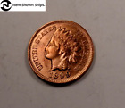 New Listing1899 Indian Head Penny Cent ~ Choice BU++ (red) ~ (I641)