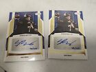 2024 Sage Football Auto Rookie Gold 2 Card Lot Spencer Rattler