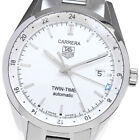 TAG HEUER Carrera twin time WV2116-0 Date GMT Automatic Men's Watch_815390