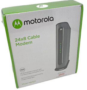 Motorola MB7621 DOCSIS 3.0 Cable Modem 24x8 New Sealed Unopened