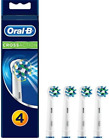 Oral-B Cross Action Electric Toothbrush Replacement Heads - 4 Count