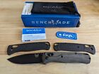 NEW Benchmade Bugout 535BK-2 Black with Flytanium Canvas Micarta Scales GENUINE