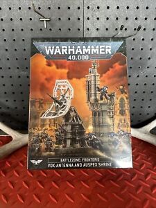 Warhammer 40K Battlezone Fronteris Vox-Antenna & Auspex Shrine New Unopened