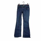 CAbi Jeans Size 4 Women's Bootcut Style 638R Flap Button Pockets Mid-Rise Dark